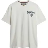 Superdry Tokyo Narrative Loose Fit Kortarmet T-skjorte