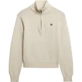 Superdry Essentials Slim Knit Halv Glidelås Genser