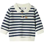 Name it Stripete Polo Sweatshirt