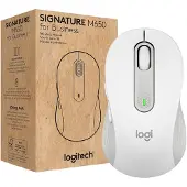 Logitech Signature M650 for Business - Mus - trådløs - 2.4 GHz, Bluetooth - Logi Bolt USB-mottaker - elfenbenshvit
