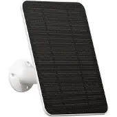 Switchbot solcellepanel for utendørs flomlyskamera