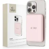 Tech-Protect PB10 LifeMag MagSafe powerbank 5000MAH rosa