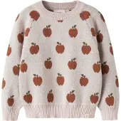 Name it Printet Strikket Pullover