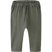 Name it Bukser - Rib - Noos - NbnKab - Dusty Olive/Melange - - 1½ år (86) - Bukser - bomull