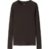 Name it Genser - Rib - Noos - NkfNakal - Chocolate Plum - - 11-12 år (146-152) - Genser