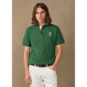 Hackett for man. HM5600205 Green Polo Nbr (S), Casual, Cotton, Short sleeve