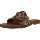 Carmela for woman. 16241503-CAMEL Sandals 162415 brown (36), Flat, None, Casual