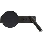 Sigma Vegglampe Hotel Mood B, svart, metall, G9