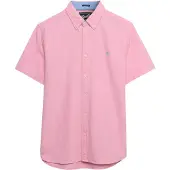 Superdry Preppy Oxford Kortarmet Skjorte