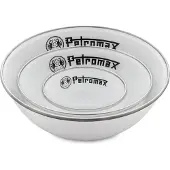 Petromax Enamel Bowls white 2 pieces 1L, bolle, hvit