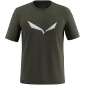 Salewa Solidlogo Dri-release Kortarmet T-skjorte