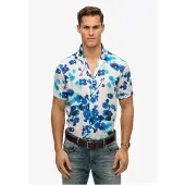Superdry Print Kortarmet Skjorte