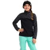 Roxy Whitecamp Half Zip Kids Genser svart