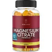 VitaYummy Magnesiumsitrat Gummies Sitron 60 stk