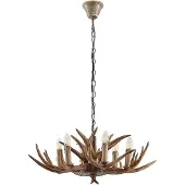 LINDBY hengelampe Tejask, Ø 70 cm, 6 lyskilder, gevir, E14