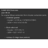 Keyster K-1010ykm Forgasser Reparasjonssett