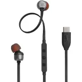 JBL Tune 310C Pure Bass USB-C hodetelefoner med innvendige ører - svart