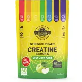 Sevital Kreatin Gummies 60 st Sour Green Apple