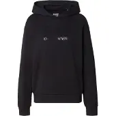EA7 for woman. 7W000537_AF15831 Fancy Strass sweatshirt black (M), Casual, Sport, Cotton