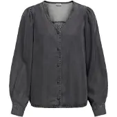 Object V-hals Knapp Bluse