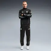 Puma Olympique de Marseille KING Anthem Pants Men, Men, Black/White, 3XL
