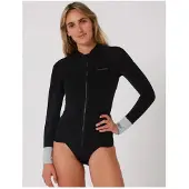 Ocean & Earth Paddle 1.5 Mm Langermet Shorty Med Glidelås Foran Til Dame