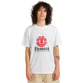 Element Vertical Kortarmet T-skjorte