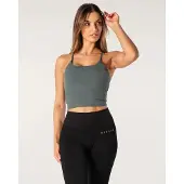 Relode Core Singlet Top, Teal Green