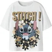 Name it T-skjorte - Noos - NkfJyna - Stitch - Bright White - - 11-12 år (146-152) - T-skjorte