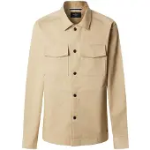 Hackett London for man. HM6000028 London beige overshirt (XXL), Casual, Cotton, Long sleeve