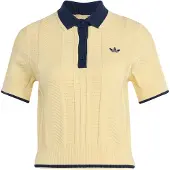 Adidas Cable Knit Cali Kortermet Poloskjorte