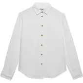 Superdry Premium Linen Slim Skjorte Med Lange Ermer