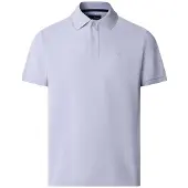 Hackett for man. HM5600203 Slim-fit lilac logo polo shirt (L), Casual, Purple, Cotton, Classic, Short sleeve