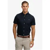 Superdry Preppy Oxford Kortarmet Skjorte