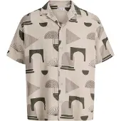Jack & Jones Abstract Print Kortarmet Skjorte