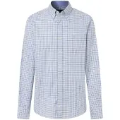 Hackett for man. HM3010752 Green Three-Colour Gingham Shirt (XL), Casual, Cotton, Classic, Long sleeve