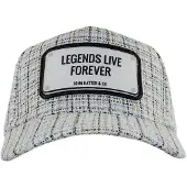 John Hatter & Co Full Panel Legends Live Forever Check Cap