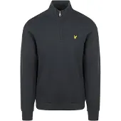 Lyle & Scott Loopback Halv Glidelås Genser