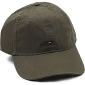 Tommy Hilfiger Twill Caps Army Mørkegrønn Grønn