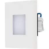 EVN LQ230 LED innfelt vegglampe direkte hvit