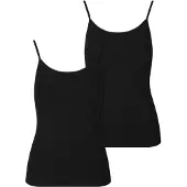 Urban Classics Basic Cotton Ermeløs T-skjorte 2 Enheter