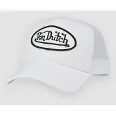 Von Dutch Staple Trucker Caps hvit