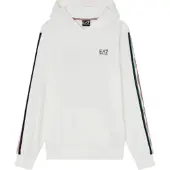 Emporio Armani for woman. 7W001223_AF12660 Italian Spirit white hoodie (M), Casual, Cotton, Long sleeve