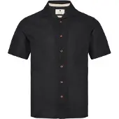 Anerkjendt Akleo Cot/Linen Skjorte svart
