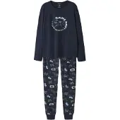 Name it Pysjamas 2 Deler - NkmNightset - Navy Blazer - - 9-10 år (134-140) - 2-delt nattøy