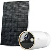 TP-LINK Tapo C460 KIT V1.6 - Nettverksovervåkingskamera - utendørs - værbestandig - farge (Dag og natt) - 8 MP - 3840 x 2160 - 4K - fastfokal - lyd - trådløs - Wi-Fi - 2.4GHz radio, 5 GHz-radio - H.264, H.26