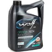 WOLF Officialtech C5 Rfe Sae 0w-20 Motorolje 5l