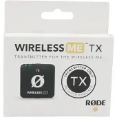 Rode RØDE Wireless ME TX, Kropspakkesender, 100 dB, Sort, 24-bit / 48 kHz, 100 m, ME RX, Wireless GO II RX, RØDECaster Pro II, RØDECaster Duo / Streamer X