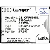 Cameron Sino Batteri for SmartPhone, Mobil for KAZAM Trooper 550