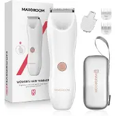 MAXGROOM M-9082 2-i-1 kropps- og ansiktstrimmer for kvinner - hvit